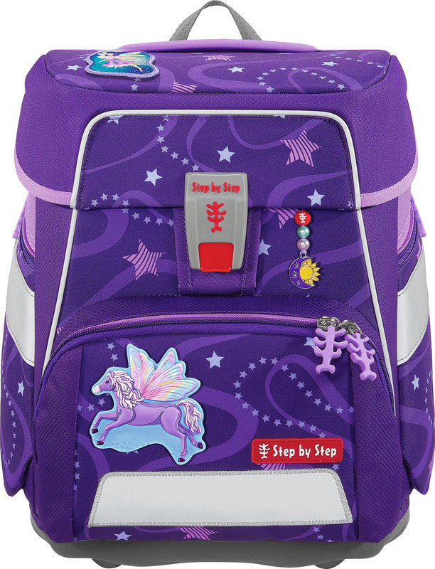 Step by Step Schulrucksack-Set Space – 5-teilig – Pegasus Emily – B 28 × H 37 × T 20 cm