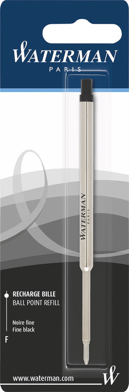 Waterman Maxima Standard Kugelschreiber-Mine für Parker-Modelle – Schwarz, 0,8 mm, geruchsarm, 1 Stück