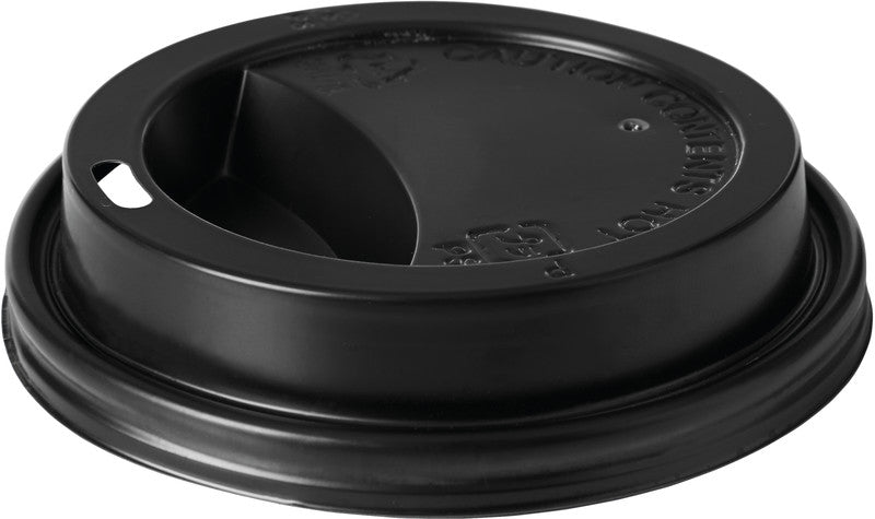 Duni Becherdeckel PS – für Becher 3,5 dl, Schwarz, 50 Stück