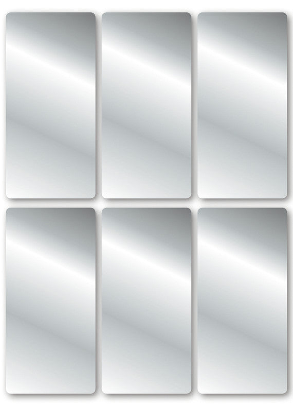 HERMA Schmucketiketten – 18 Stück – permanent – silber – 26 × 54 mm