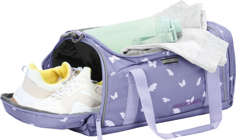 Coocazoo Sporttasche – 20 l, Motiv Reflective Wings, mit Schultergurt, wasserabweisend, 40 × 24 × 23 cm