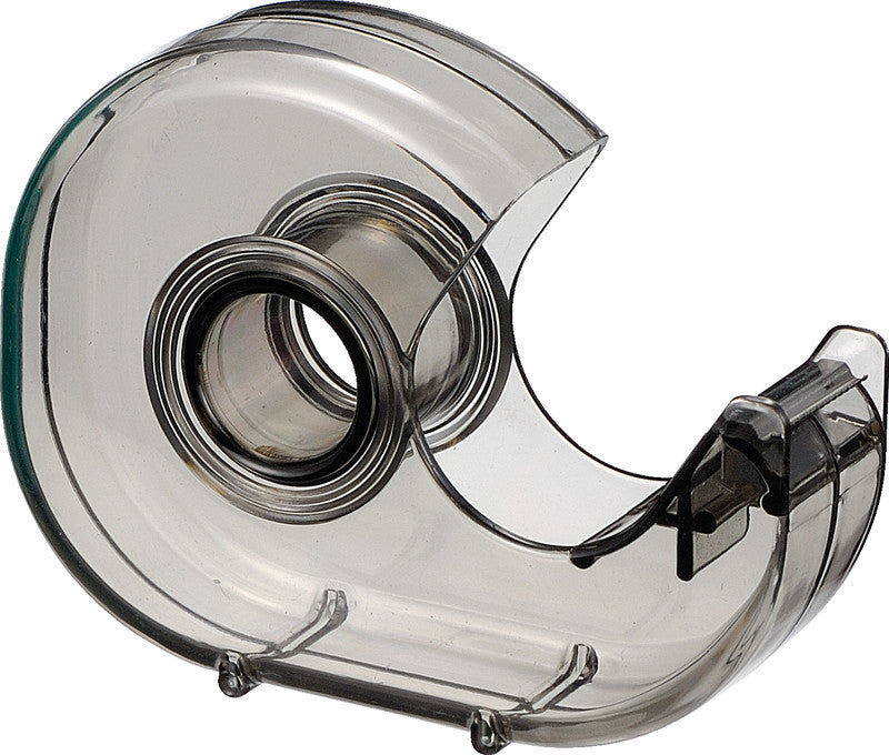 Abel Handabroller – für Rollenbreite bis 19 mm, für Bandlänge bis 33 m, Metallmesser, Kunststoff, transparent