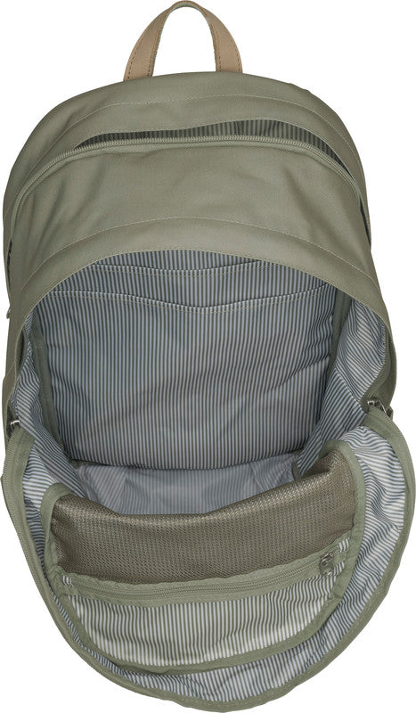 Beckmann Rucksack City – Soft Green – 31.0×47.0×24.0 cm
