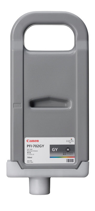 Canon Tintenpatrone PFI-702, Grau, 700 ml