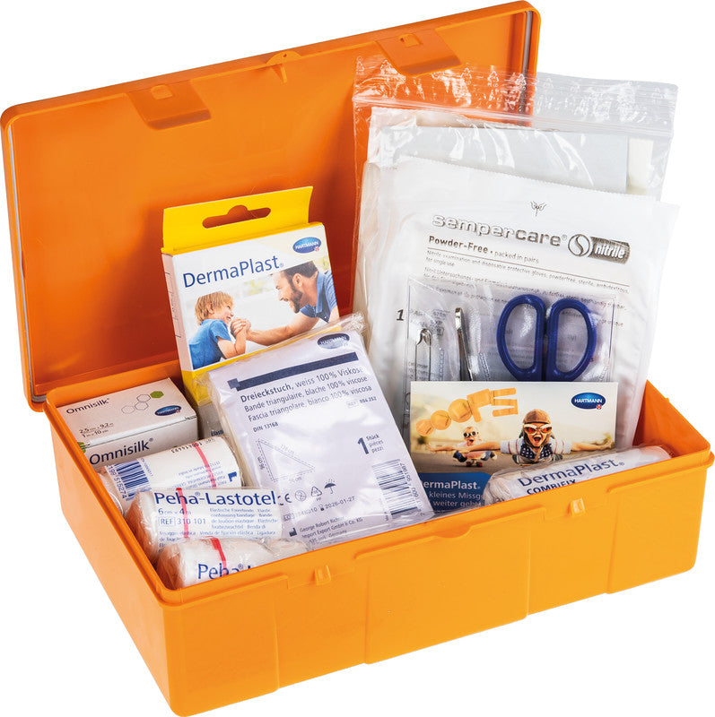 Hartmann Bordapotheke – für Reisen – Orange, Kunststoff – 260 × 170 × 80 mm