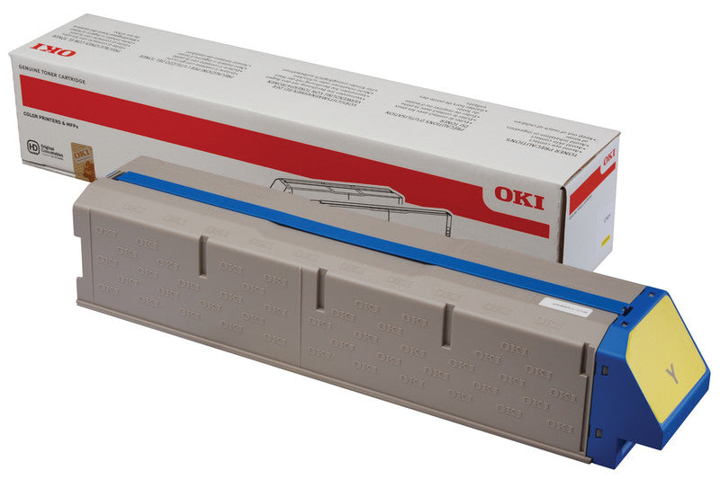 OKI Toner – Gelb, 38000 Seiten