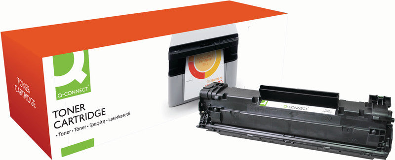 Q-Connect – Toner CE285A – schwarz, 1600 Seiten – für HP