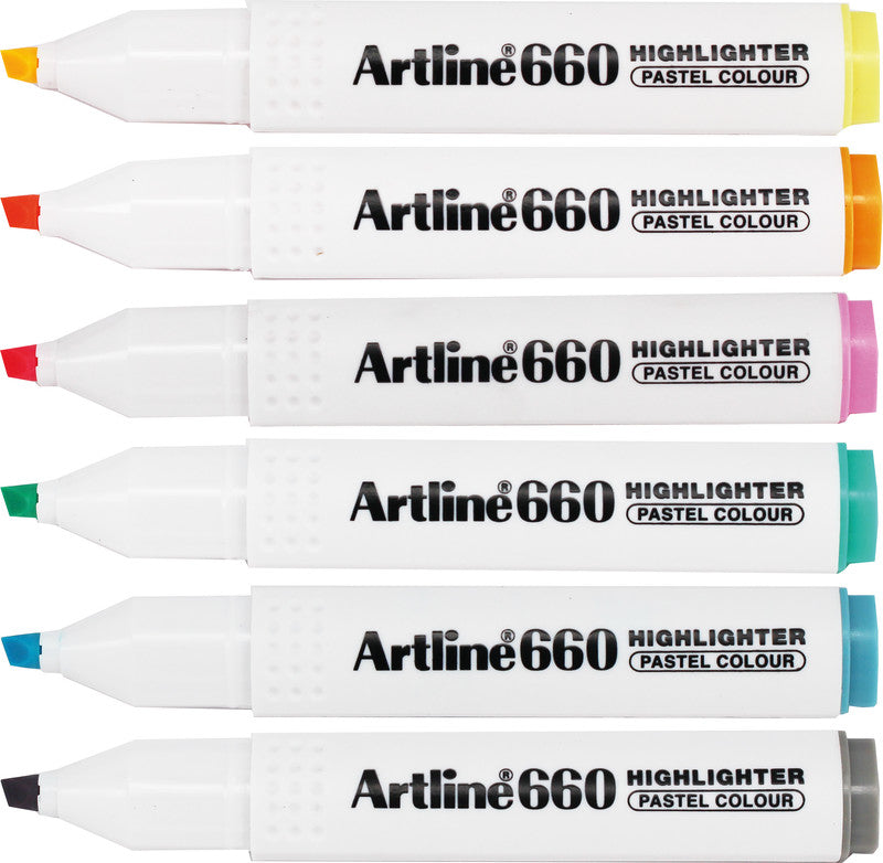 Artline Blauer Textmarker – Keilspitze, 1–4 mm