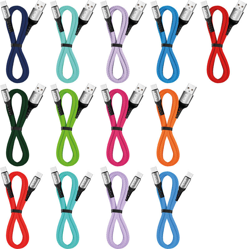 EXC USB-Kabel, USB-A zu USB-C, 1,2 m, Ladekabel