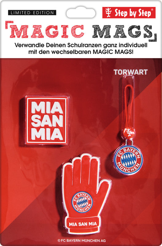 Step by Step Magic Mags Zubehörset – 3-teilig – Torwart (FC Bayern) – für Cloud, Space, 2in1 Plus und andere