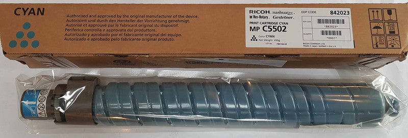 Ricoh Toner TYPE-5502E – cyan, 22500 Seiten