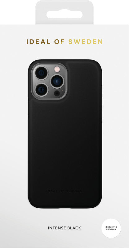 Ideal of Sweden – Backcover – für Apple iPhone 13 Pro Max – Intensives Schwarz – Kunstleder