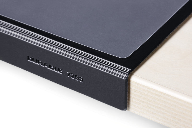 Durable Schreibunterlage – Schwarz – 650 × 500 mm – Kunststoff, rutschfest