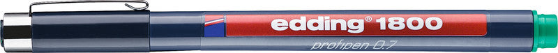 Edding Fineliner 0,7 mm – grün – wasserfest, dokumentenecht