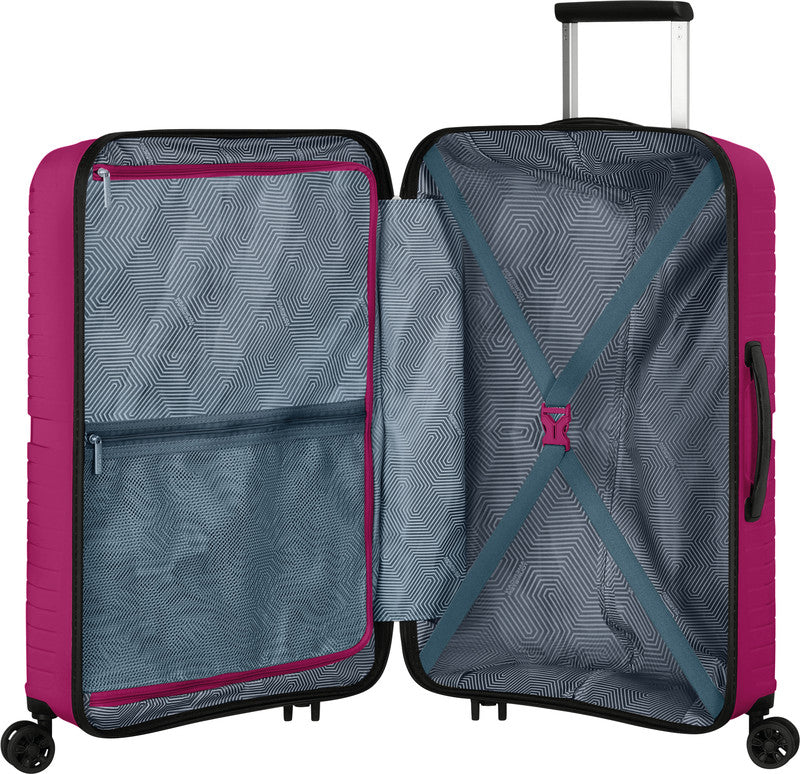 American Tourister Trolley Airconic – 67 l, Hartschale, 4 Doppelrollen, mit TSA, Deep Orchid, 44,5 × 67 × 26 cm