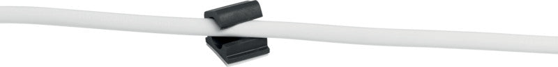 Durable Kabel-Clip Cavoline Pro – 20 × 16 mm, Kunststoff, Graphit, selbstklebend, 6er-Pack