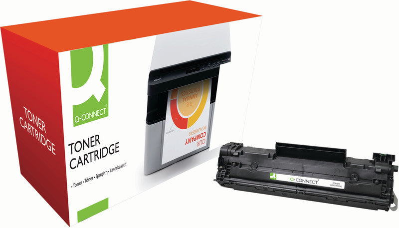 Q-Connect – Toner CE278A – schwarz, 2100 Seiten