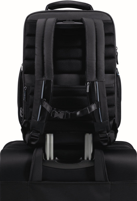 Samsonite Spectrolite 3.0 Notebook-Rucksack – 26,5/30,5 l, USB-Port, Aufsteckfunktion, Polyester, Schwarz
