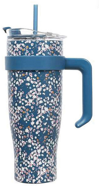 Thermobecher 1,2 l – doppelwandig, Schraubdeckel, Edelstahl