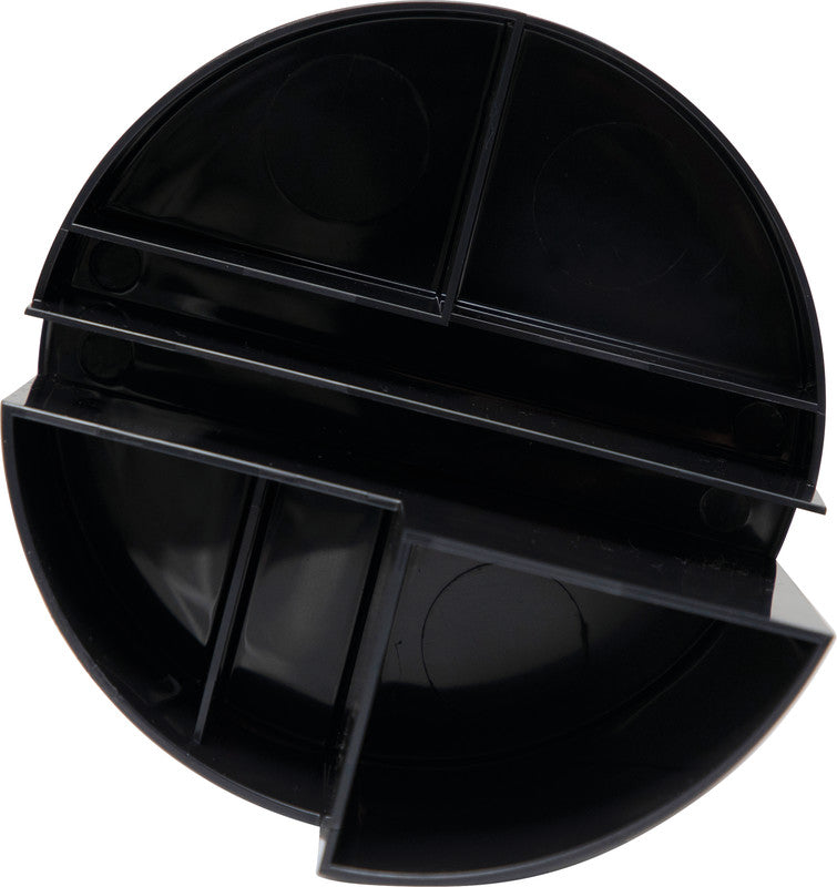 MAUL Stiftschlaufe – Kunststoff, Schwarz, 140 × 125 mm