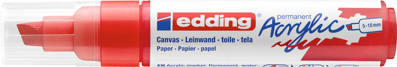 Edding Acrylic Marker – Verkehrsrot