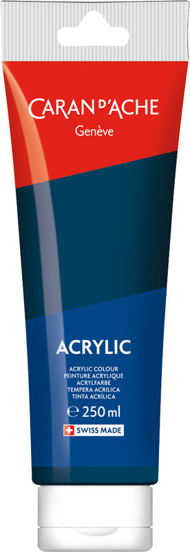 Caran d-Ache Caran d'Ache – Acrylfarbe – Preussischblau, 250 ml