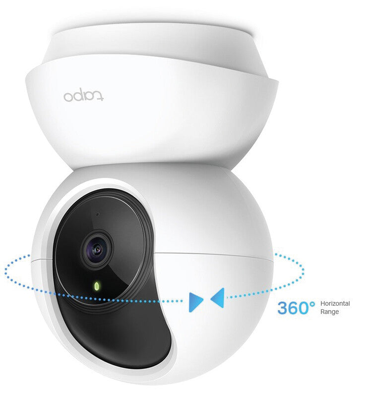 TP-Link Tapo C210 Überwachungskamera – 3 MP, WLAN, Reichweite 10 m, für Google Assistant, Amazon Alexa, weiss
