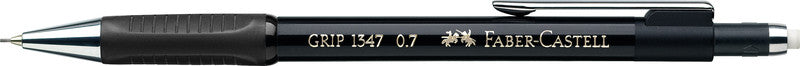 Faber-Castell Grip Druckbleistift – 0,7 mm, Schwarz