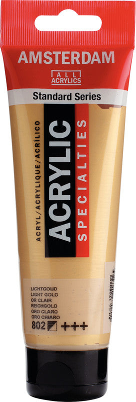 Royal Talens Amsterdam – Acrylic Standard – Acrylfarbe – Reichgold, 120 ml