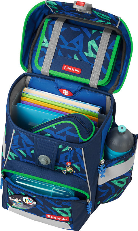 Step by Step Schulrucksack-Set Space – 5-teilig – Soccer Ben – Recycelte Materialien