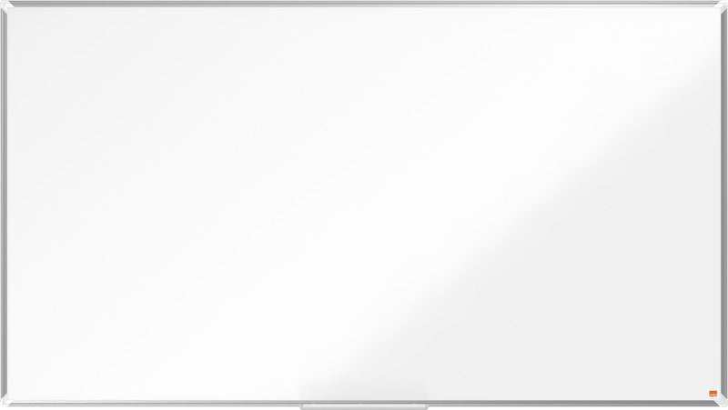 Nobo Whiteboard – 156 × 88 cm, lackierter Stahl, magnetisch, Aluminiumrahmen, Wandmontage