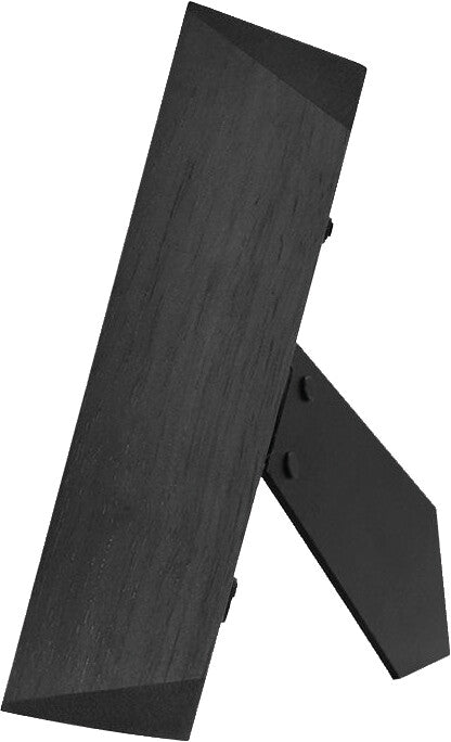 Eibert Bilderrahmen, Holz, schwarz, 16,5 × 17 × 4,5 cm, für Format 10 × 15 cm, mit Aufsteller