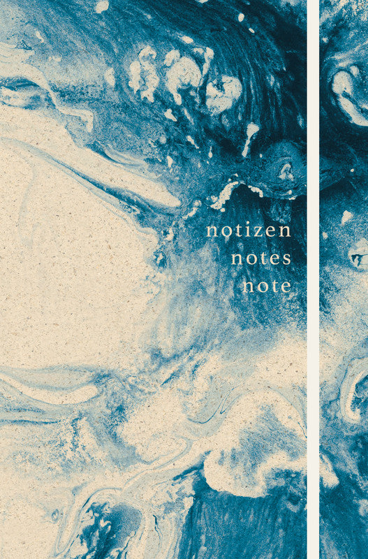 Natur Verlag Notizbuch, Blue Sand – Blau