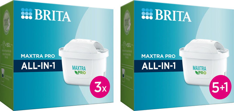 BRITA Maxtra Pro All-in-1 – Weiss, 6 Patronen