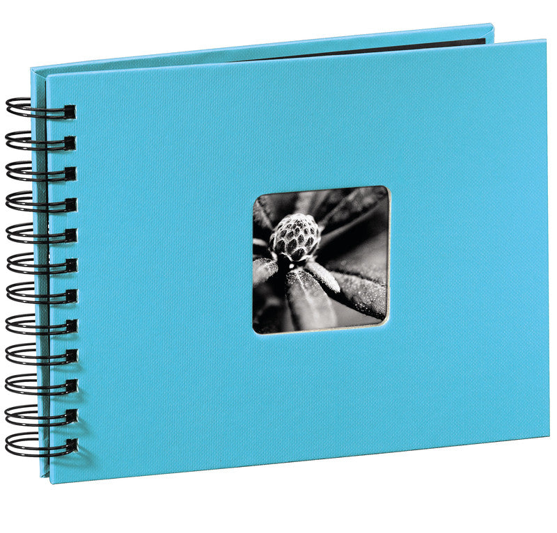 Hama Fotoalbum – türkis, mit Pergaminzwischenblättern, Papier, 240 × 170 mm
