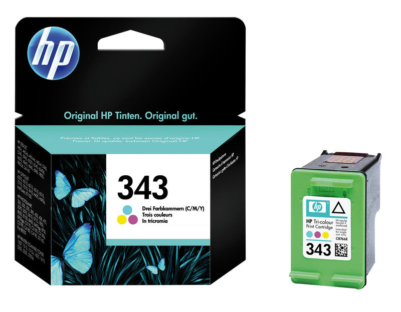 HP Tintenpatrone 343 – für Inkjetdrucker/Multifunktionsgeräte