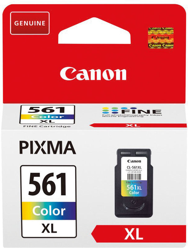Canon Tintenpatrone CL-561XL, XL, 180 Seiten – für PIXMA-Modelle