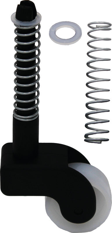 Wedo Ersatzrolle – für Rollhocker Carfa und Q-Connect, Grau, Kunststoff