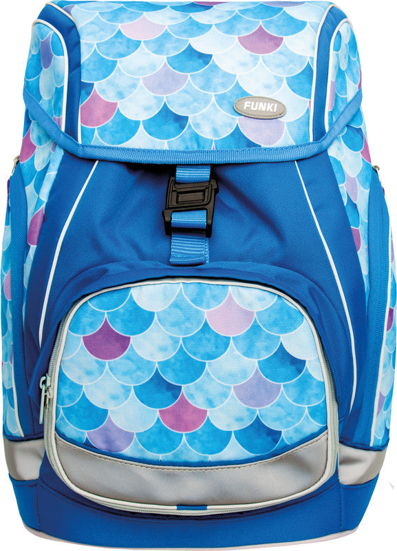 Funki Schulrucksack-Set Flexy-Bag – 5-teilig – Meerjungfrau
