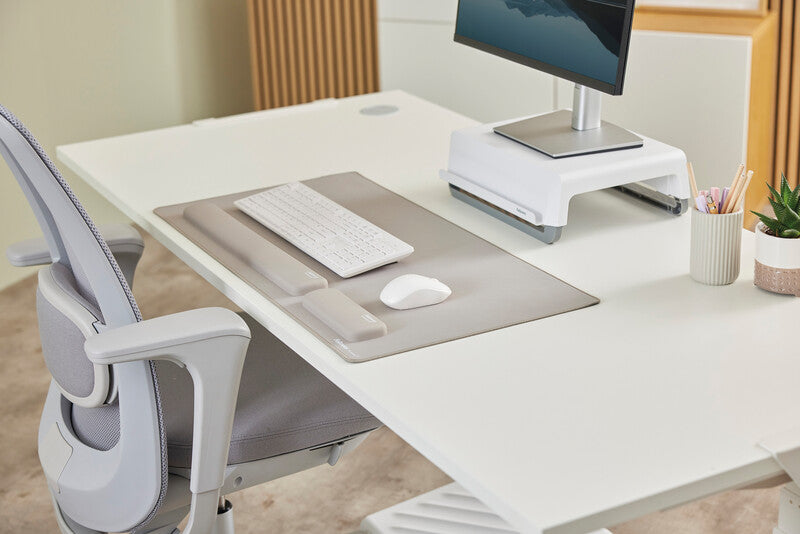 Fellowes Handgelenkauflage Breyta – für Tastatur – HEX-Cushion – 470×60×17,5 mm – sand