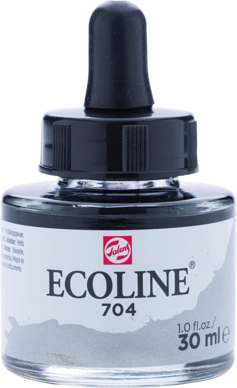 Talens Ecoline – Wasserfarben – Grau, 30 ml