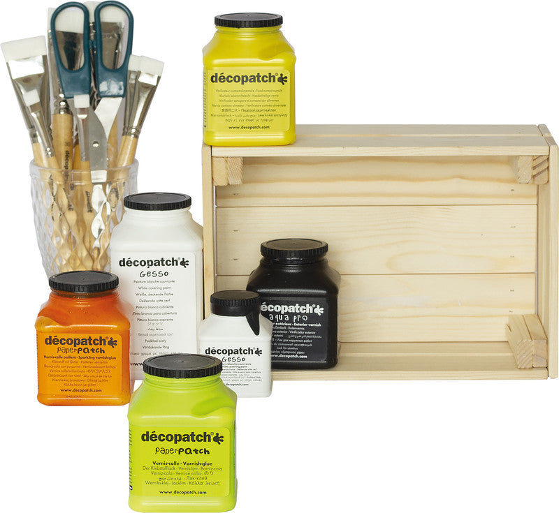 Décopatch Acrylfarbe – Weiss, Matt, 70 ml, für Holz, Metall & Keramik