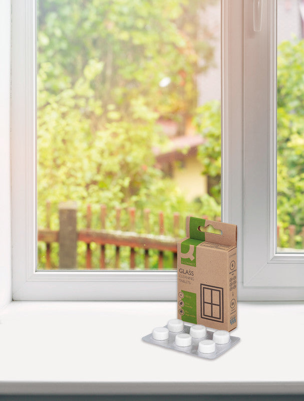 Q-Connect – Glasreiniger Tabs – 6 Tabs