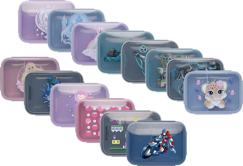 Beckmann Lunchbox 1,7 l, 18,7 × 7,2 × 14 cm, Polypropylen (PP), mit Innenteiler