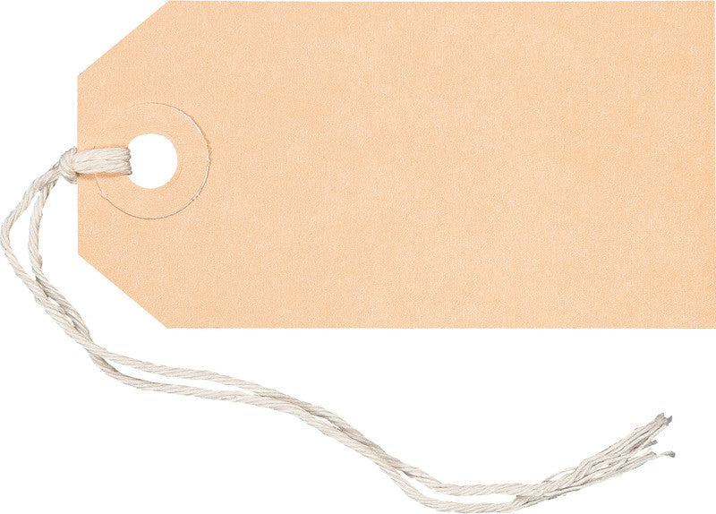 Biella Anhängeetiketten – Karton, 50 Stk, 40 × 80 mm