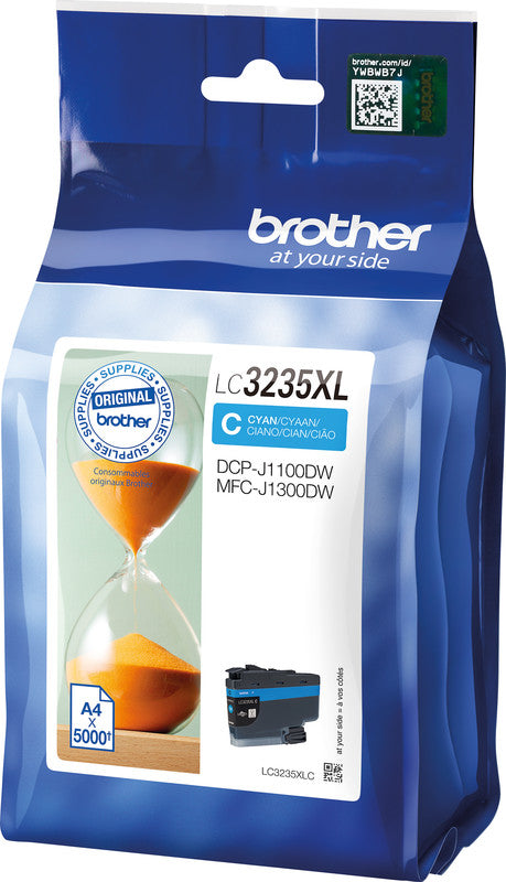 Brother Tintenpatrone, Cyan – für Inkjetdrucker/Multifunktionsgeräte