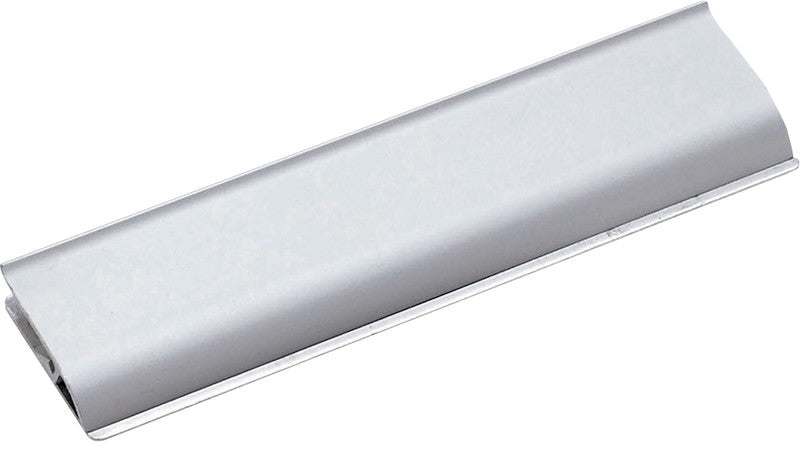 MAUL Magnetleiste – 156 × 40 mm, silber, selbstklebend