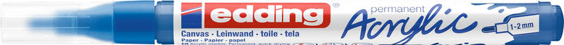 Edding Acrylmarker für Permanentmarker – Enzianblau