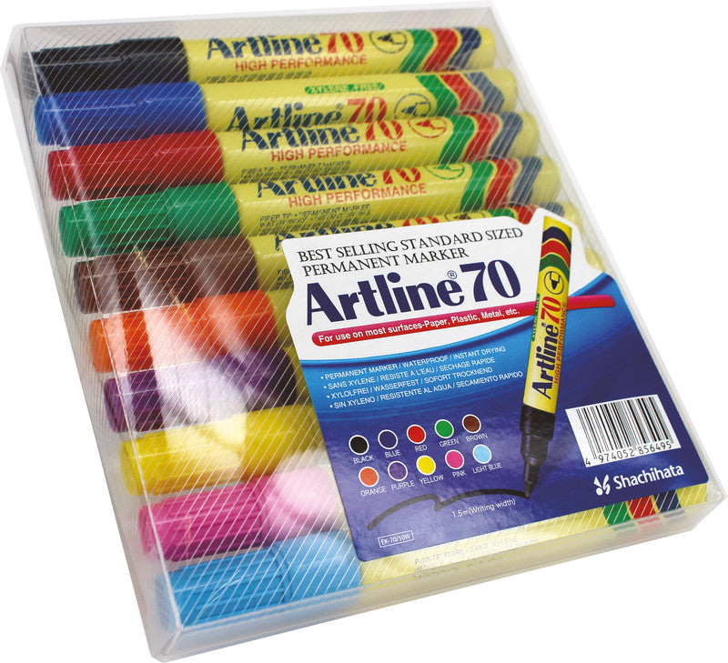Artline Permanent Marker – sortiert, 10er