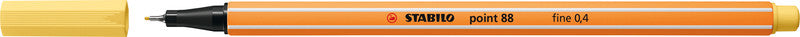 STABILO point 88 Fineliner 0,4 mm – hellgelb